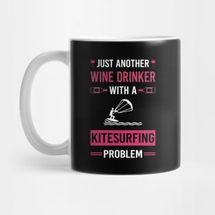 Wine Drinker Kitesurfing Kitesurf Kitesurfer Mug